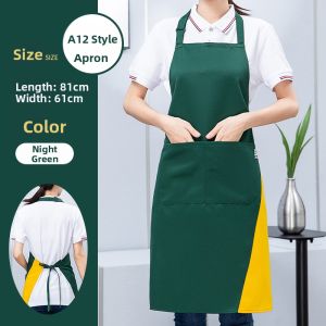 BAONIUNIU | Custom Logo Waterproof Apron for Kitchen Supermarket Catering Commercial