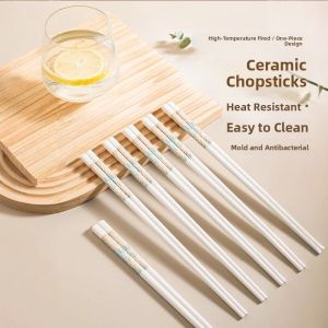 MONLEYTA | Premium Quality Ceramic Bone China Chopsticks Food Grade Jingdezhen Authentic Anti Slip Durable Antibacterial Heat Resistant