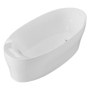 SSWW | Oval Acrylic Adult Insulation Freestanding Bathtub
