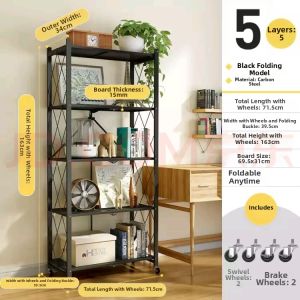Foldable Multi-purpose Kitchen Storage Shelf