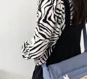 Túi Xách Vải Đeo Vai Đeo Chéo Thời Trang Hàn Quốc Học Sinh Sinh Viên Đi Học Đi Chơi  Có Kèm Sticker