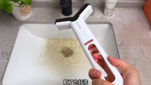 【Upgrade】 Portable Mini Squeeze Mop Home Kitchen Car Cleaning Mop Desk Cleaner Glass Sponge Cleaning Mop Household Cleaning Tools lazy Hand Dry Wet Squeezing Mop For Gap Cleaning Kitchen Car Cleaning Glass Cleaning
