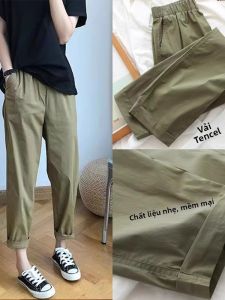 DVDK | Quần Nữ Đồ Công Sở Mỏng Hơi Lụa Ôm Dáng Rộng Thoáng Mùa Hè