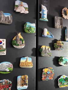 Magnet 3D Đồ Lưu Niệm Du Lịch Đông Nam Á Đồ Trang Trí Nhà Phong Cách Trung Hoa Mới Đồ Trang Trí Nhà Bằng Nhựa