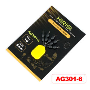 Hirisi 1set Tungsten Sinkers Hooklink Weights Size 4mm/6mm/8mm Carp Fishing Tackle AG301 Fishing Accessories