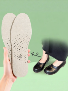 FUYOU | Moisture-Absorbing Odor-Preventing Breathable Genuine Leather Sandal Insoles