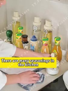 Large Capacity Kitchen Wall Mounted Storage Rack Household With Multifunctional For Kitchen Storage Seasoning Sorting Durable Storage Rack