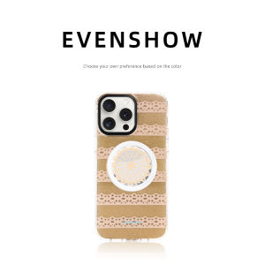 EVENSHOW | Magnetic Phone Case With Stand Strap iPhone 16 Pro Max Aesthetic Protective Cover