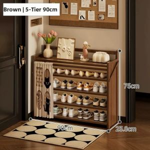 ZHUSHANXIA | Foldable Dustproof Shoe Rack