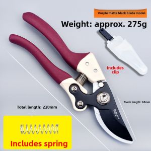 MONLEYTA | Effort-Saving Garden Pruner Scissors For Branches And Flower Trimming Stainless Steel Fruit Tree Pruning Shears Home Garden Tools