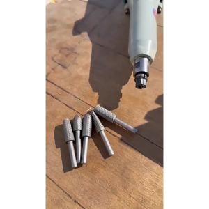 Combo 5 Mũi mài khắc thép - Mũi chạm khắc làm lũa gỗ kim loại... SHOPE