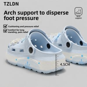 TZLDN | Non-slip Hollow Shoes Women New Thick-soled Arch Support