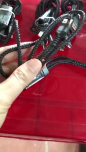 Dây Sạc 3 Đầu 3 Trong 1 Đầy Đủ Cộng Tiện Ích  Sạc Nhanh 100W Sạc Cùng Lúc Cho Nhiều máy Cả Iphone và Android