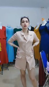 Setelan Wanita One Set 2in1 Blazer Dan Celana Pendek LooWear