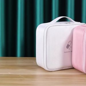 Travel First Aid Medicine Organizer Large Capacity