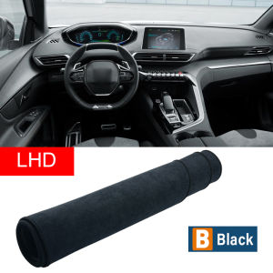 For Peugeot 3008 5008 GT Hybrid 2016 2017 2018 2019 2020 2021 2022 2023 Car Dashboard Sun Shade Cover Non-slip Pads Accessories