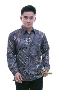 BATIK KEMEJA PANJANG  DEWASA  HALUS LEMBUT DAN TIDAK LUNTUR.