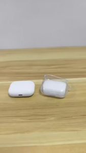 Clear Soft TPU Earphone Case with Lanyard Strap for Airpods Pro 3 2nd Generation Air Pods 4 2024 Gen Cover
