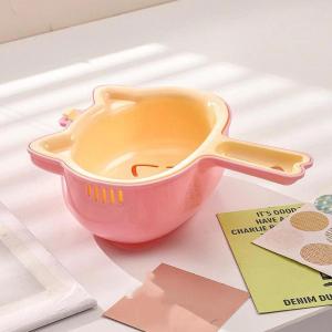 daily1PC 2-IN-1 Vegetable Cleaning Drainage Basket Cleaning Basket Fruit Water Filter Net Fruit Basin Vegetable Storage Bowl