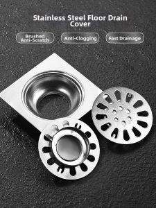 Jiaxun | Stainless Steel Round Floor Drain Cover for Bathroom Washer