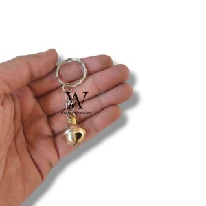 Gantungan Kunci Lonceng Kerincingan Kuningan Kerincing Warna Kuning 1 Pcs