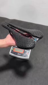 ELITA ONE 3D Printed Saddle CarbonRoad Bike Ultralight Hollow Comfortable Breathable Cycling Seat Part