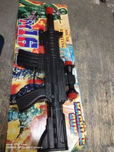 "Fun and Safe Plastic Toy Gun for Kids"
