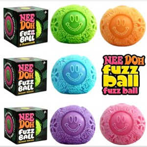 Nee Doh Fuzz Ball Series Desktop Decompress Ornament Stress Relief Toys Suitable for Under Pressure Fun Soft Stress Ball Gifts