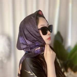 Khăn Choàng Lụa Đa Năng Chống Nắng Du Lịch Cho Nữ Thời Trang Khăn Quàng Cổ Mùa Xuân Hè Che Nắng Khăn Quàng Cổ Phong Cách Hàn Quốc