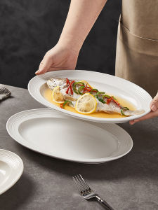 Heat-resistant Ceramic Fish Plate