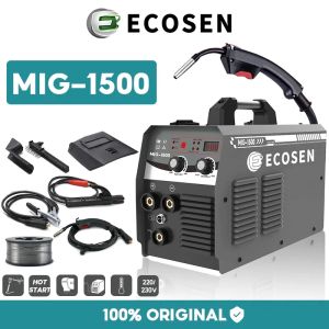 ECOSEN Las Listrik Inverter MMA-450W: Mesin Las Tampilan Digital Definisi Tinggi Portabel Transformator Las