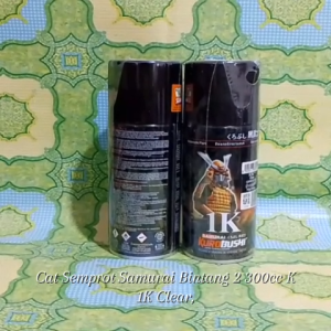 cat Samurai bintang2 K1K Pilox Pylox Paint Spray