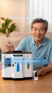 Máy Tạo OXy Y Tế Tại Nhà 7 Lít Thương Hiệu Đức DEDAKJ DE-1A