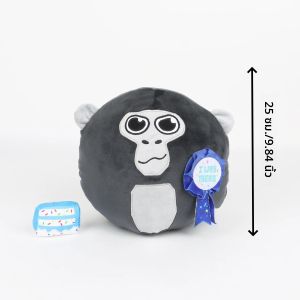 19 ซม./7.48in Gorilla แท็ก Tagged Monke Plush เกมตุ๊กตาน่ารักการ์ตูน lava Gorilla Plush ของเล่นเด็กวันเกิด xmas ของขวัญ