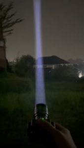 LAMPU SENTER KEPALA MITSUYAMA MS-244P - ZOOM LED LASER JARAK JAUH - TAHAN LAMA