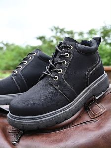 Steel Toe Safety Shoes Steel Toe-proof Anti-smashing Anti-piercing Safety Shoes Outdoor Shoes