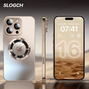 Sang Trọng Matte Magsafe Từ Ốp điện thoại cho iPhone 16 Cộng Với/16 Pro Đầy Đủ bảo vệ ống kính máy ảnh Bìa Đối Với iPhone 16 Pro Max Slim chống sốc dùng trong quân sự Ốp bảo vệ