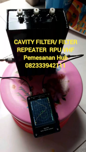 Filter repeater RPU vhf
