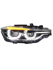Applicable to 12-15 BMW 3 Series Headlight Assembly F30 Restoration Old New LED Spoon Daytime Running Lamp Turn Signal