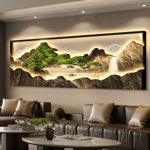 XIANGTUYIN | Guest Welcoming Pine Style Landscape Mural