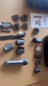 Mijia | Bộ Tông Đơ Cắt Tóc Mijia Cho Nam Máy Cắt Tóc Không Dây Có Thể Sạc Lại Với Tốc Độ 6000/7000 Vòng/phút Bộ Dụng Cụ Cắt Tóc Mũi Tai Thân 7 Trong 1 Sạc USB