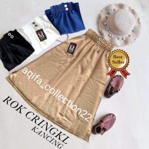 Rok panjang anak 4-15 tahun rok terbaru rok anak trendi rok buat ngaji