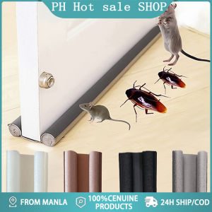 Flexible Door Seal Door Bottom Sealing Strip Sound Proof Foam Door Stopper Blocker