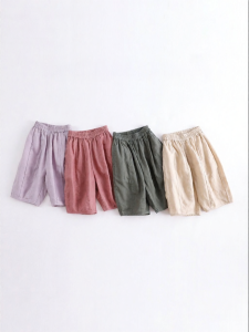 Marc&Janie | Breathable Natural Linen Lantern Pants