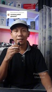 NO LIMIT TaffSTUDIO 2 PCS Mic Mikrofon Clip On Wireless Imam Masjid Lavalier USB Type C 2.4GHz