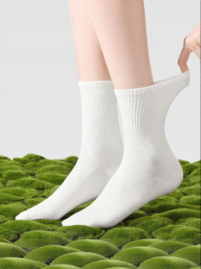 Secret World | Antibacterial Deodorant Moisturizing Anti-Pilling Womens Cotton Socks