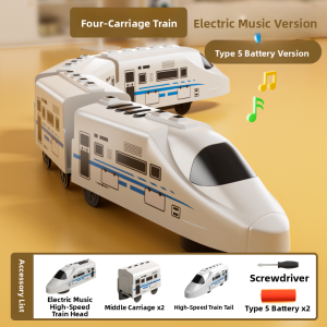 BABYSHOME | Educational Electric Train Set for Kids BABYSHOME
