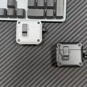 Case vỏ ốp tai nghe Airpods 1 2 3 4 5 Airpods Pro Airpod Pro 2 Pro 3 có khoá chống rơi 2 lớp cao cấp