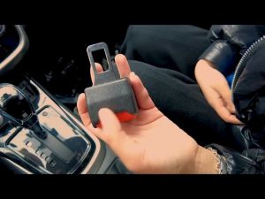 2 pcs Universal Car Safety Belts Lock Buckle Car Seat Belt Clip Extension Plug Car Seat Accessories