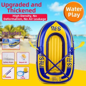 BONINGYU | Inflatable Durable Raft for Fishing and Floating